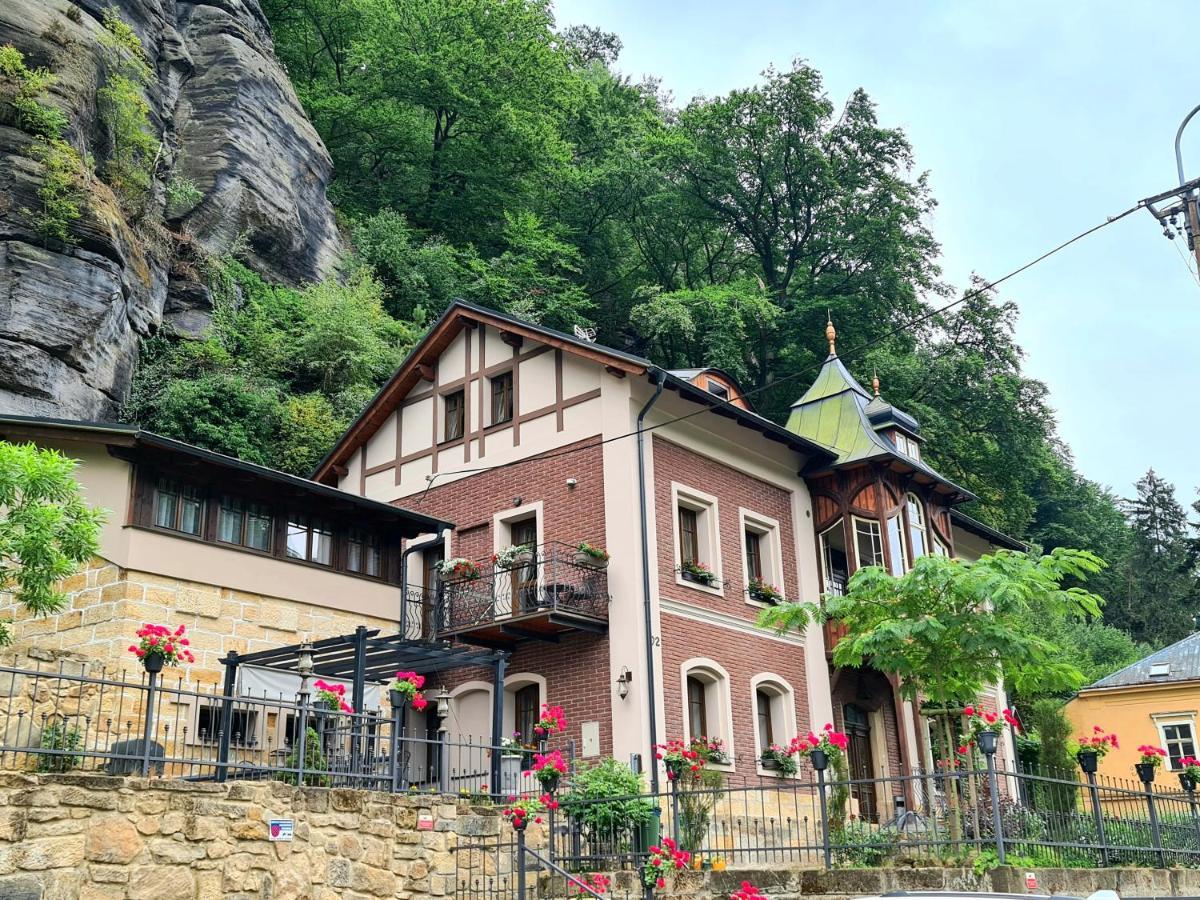 Apartamento Labsky Dvur Hřensko Exterior foto