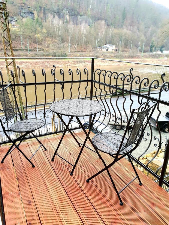 Apartamento Labsky Dvur Hřensko Exterior foto